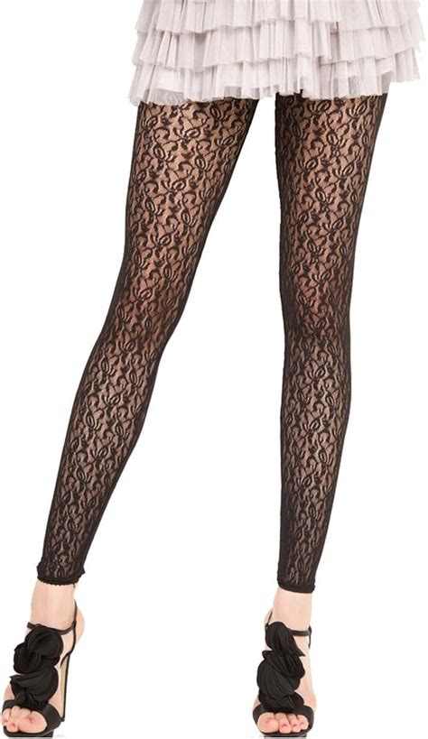 lace tights amazon|black lace panty and stockings.